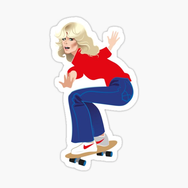 Farrah Fawcett Sticker