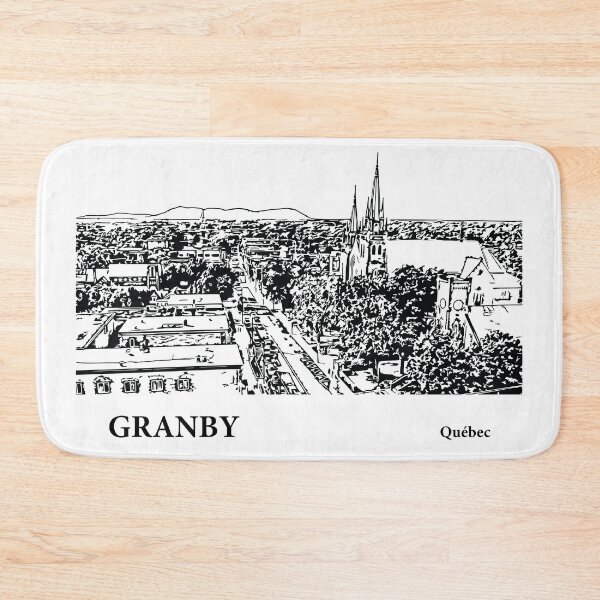 Item preview, Granby Québec designed and sold by Lakeric Cityscapes.