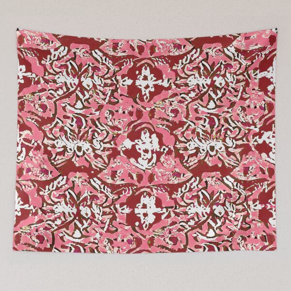 Item preview, Pink Seamless Abstract floral designed and sold by Clara Fruggeri.