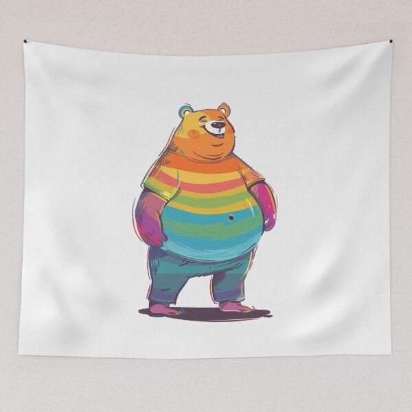 Item preview, Bear Pride designed and sold by MidArtForge.