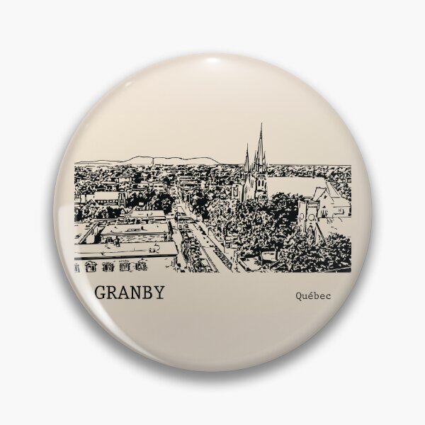 Item preview, Granby Québec designed and sold by Lakeric Cityscapes.