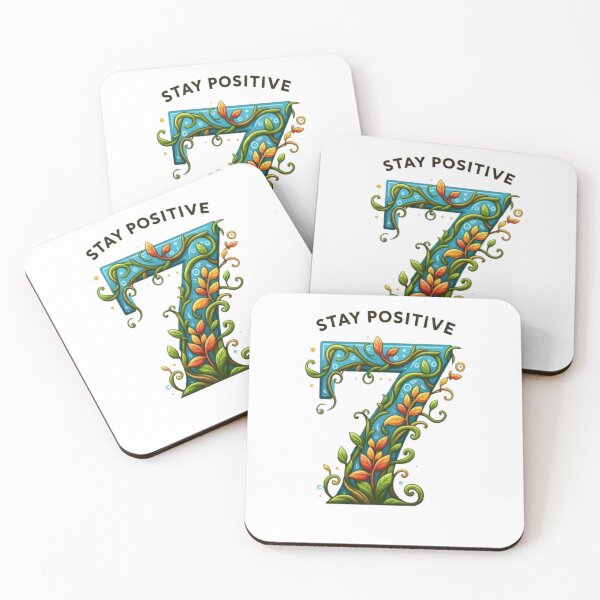 Item preview, Number seven with a message of encouragement designed and sold by kankan22.