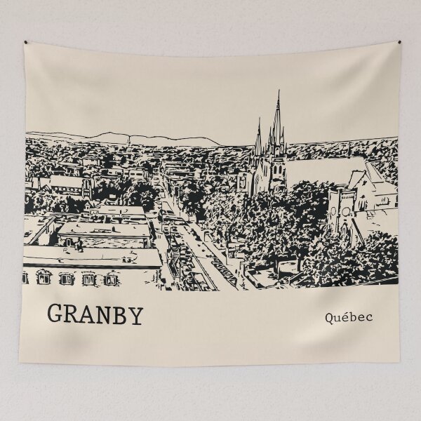 Item preview, Granby Québec designed and sold by Lakeric Cityscapes.