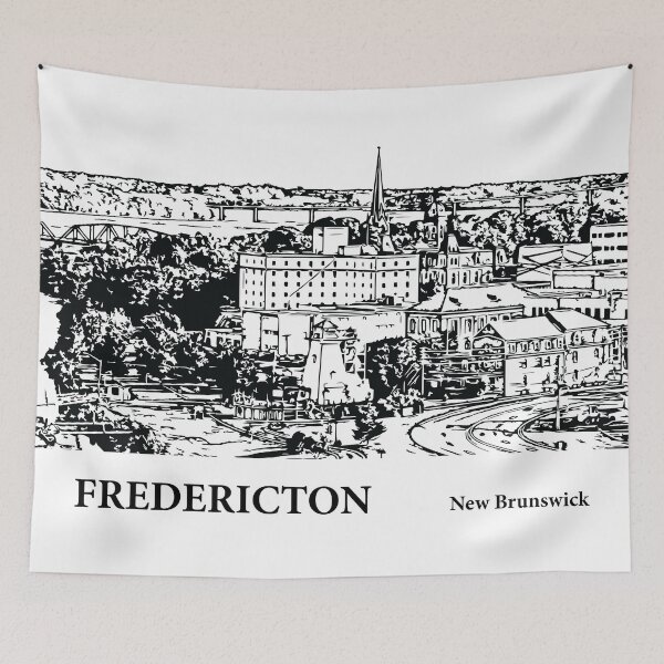 Item preview, Fredericton New Brunswick designed and sold by Lakeric Cityscapes.