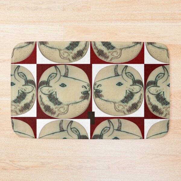 Item preview, Bulls on a game board designed and sold by ricoflinn.