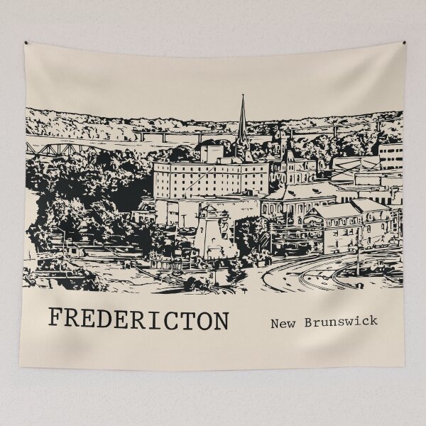 Item preview, Fredericton New Brunswick designed and sold by Lakeric Cityscapes.