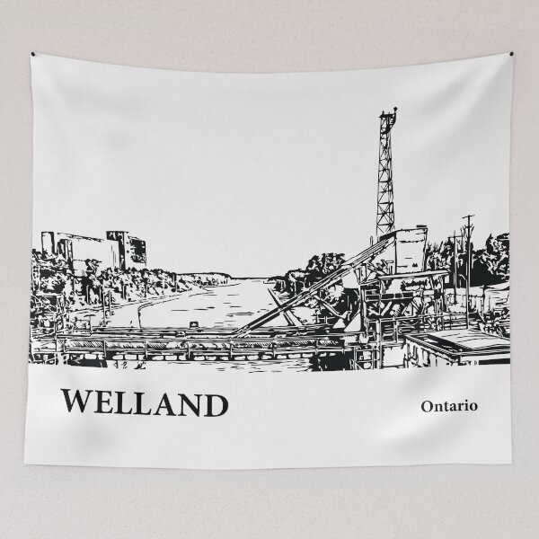 Item preview, Welland Ontario designed and sold by Lakeric Cityscapes.