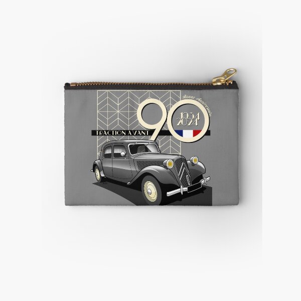 Item preview, Traction Avant 90th 3/4 outline graphic illustration  designed and sold by RJWautographics.