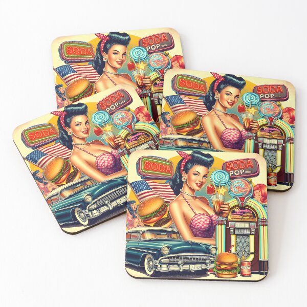 Item preview, Charming 1950s design with vintage elements - perfect for a nostalgic touch! designed and sold by PandaTShirtShop.