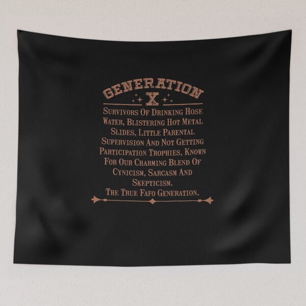 Item preview, 2 Side Gen X Raised on Hose Water Tshirt Gilf designed and sold by tinhpham.