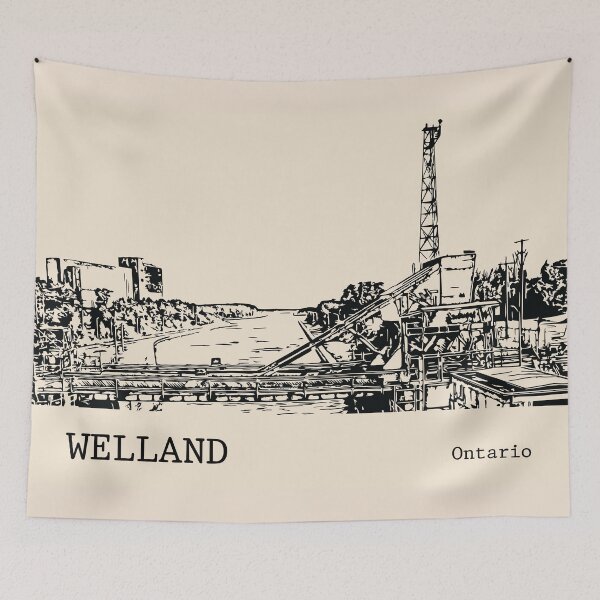 Item preview, Welland Ontario designed and sold by Lakeric Cityscapes.