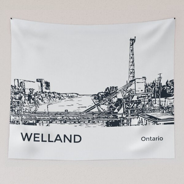 Item preview, Welland Ontario designed and sold by Lakeric Cityscapes.