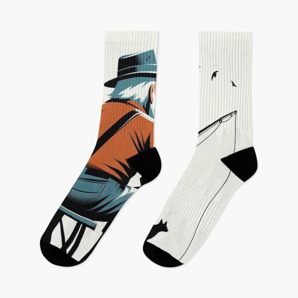 Item preview, Silhouette of a Fisherman: Tranquil Moments designed and sold by Canaba.
