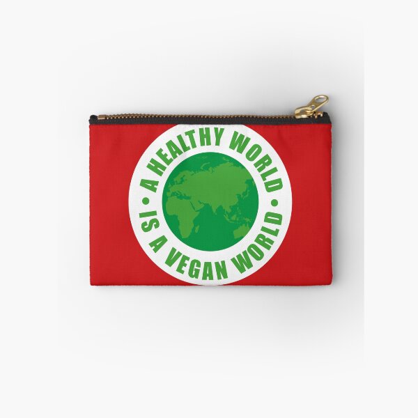 Item preview, A healthy world is a vegan world designed and sold by Nanika-akimoto.