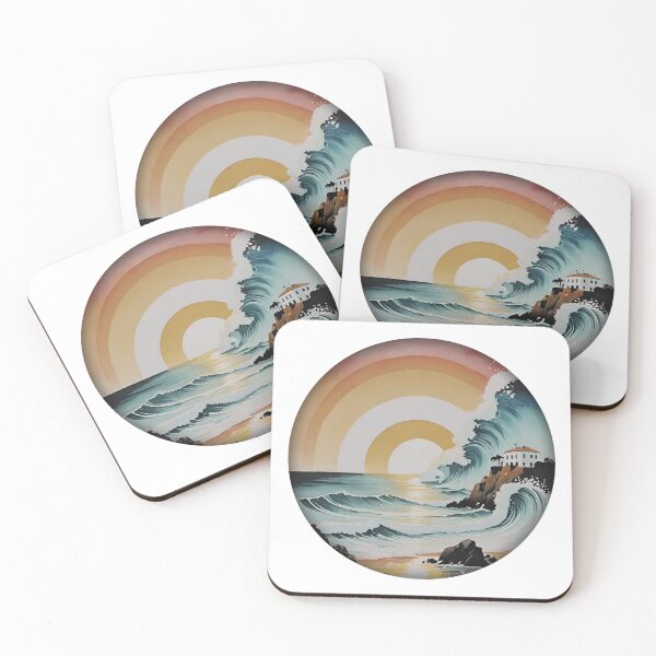 Item preview, Seashore inspired by "On San Sebastian Beach" by Joaquin Sorolla designed and sold by BovineDesignsCA.
