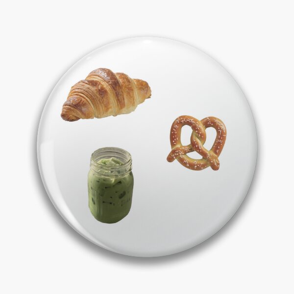 Item preview, Pastry Cafe Matcha Pretzel Sticker Pack designed and sold by ellanely.