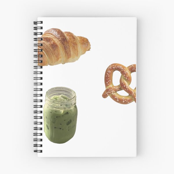 Item preview, Pastry Cafe Matcha Pretzel Sticker Pack designed and sold by ellanely.