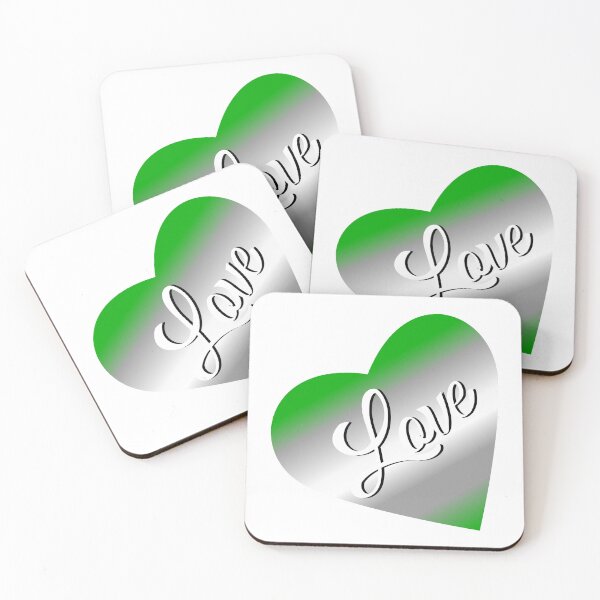 Item preview, Greyromantic Pride Flag Love Heart designed and sold by HarveyHandcraftsandDesigns.