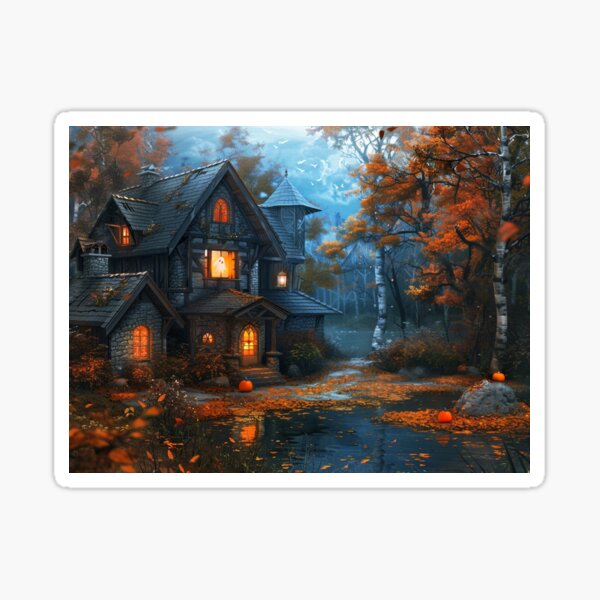 One Halloween Night Sticker