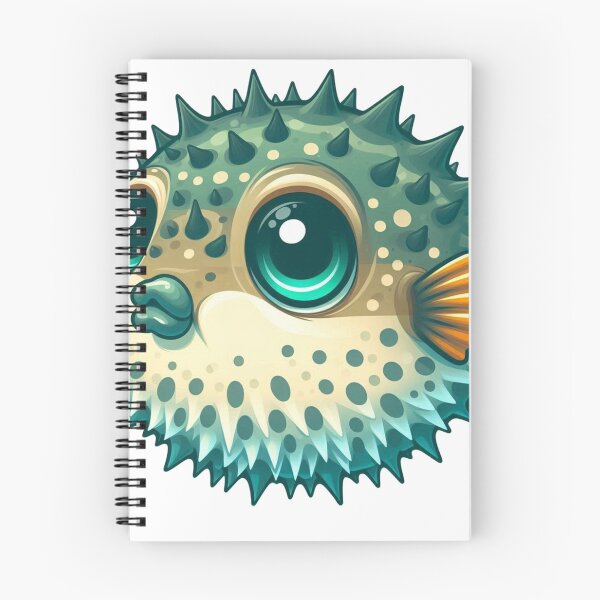 Item preview, Pufferfish: Cute Ocean creature designed and sold by Canaba.