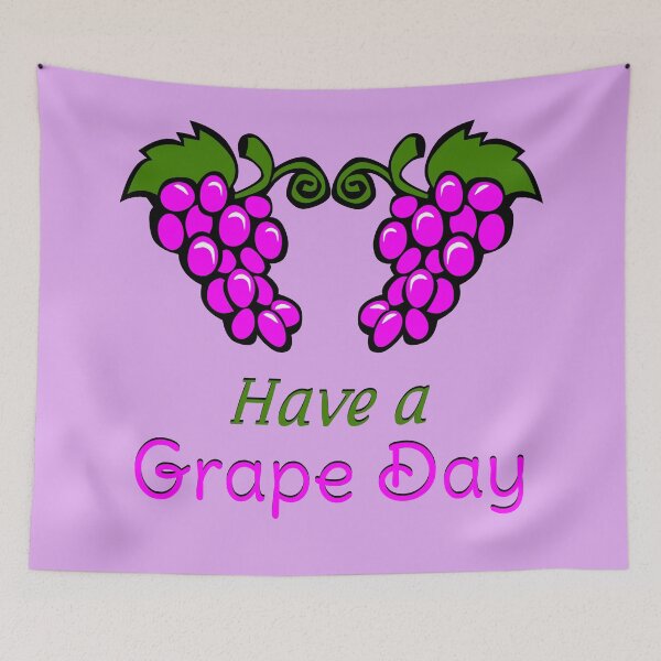 Item preview, Grape Day designed and sold by nelllkata.
