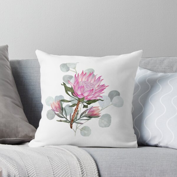 Item preview, Pink protea flower designed and sold by Yeyishop.