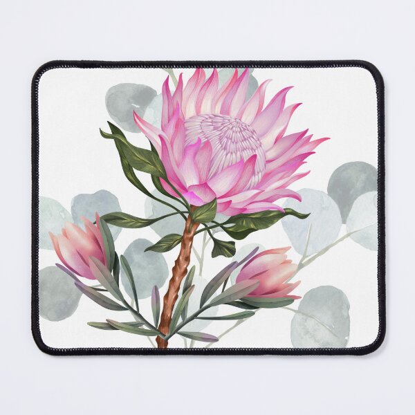 Item preview, Pink protea flower designed and sold by Yeyishop.