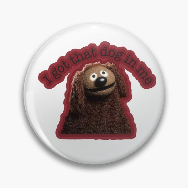 Item preview, Rowlf- I got that dog in me sticker designed and sold by catriona-grace.