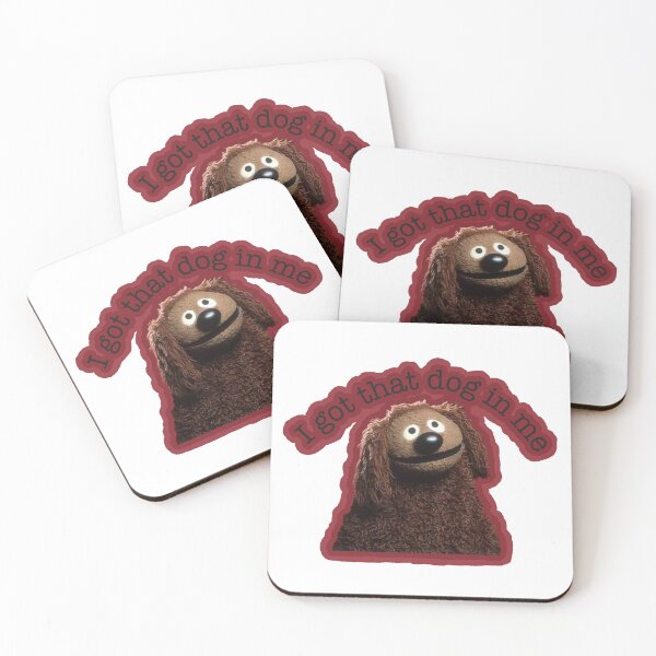 Item preview, Rowlf- I got that dog in me sticker designed and sold by catriona-grace.
