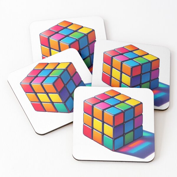 Item preview, Rubic square with rainbow short designed and sold by kankan22.