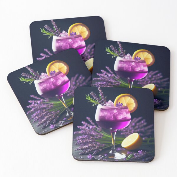 Item preview, Refresh your summer: ice-cold lavender drink – pure coolness & fragrance! designed and sold by FotoworldEdel.