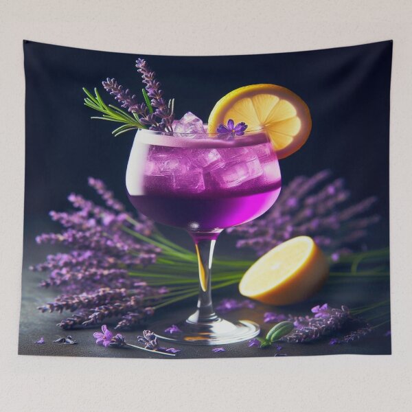 Item preview, Refresh your summer: ice-cold lavender drink – pure coolness & fragrance! designed and sold by FotoworldEdel.
