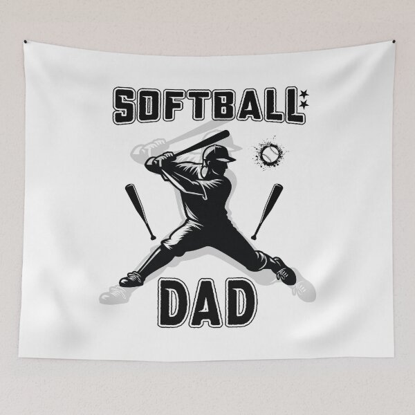 Item preview, Softball Dad designed and sold by TrendyTee-Of.