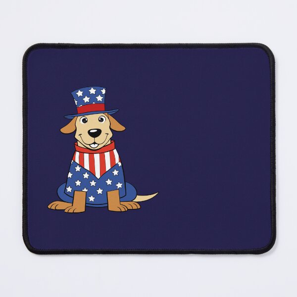 Item preview, Patriotic Dog 4th of July designed and sold by HippoInkStudio.