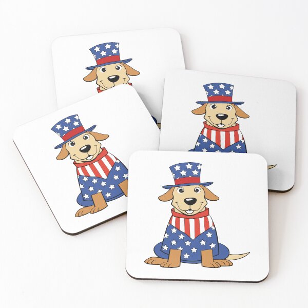 Item preview, Patriotic Dog 4th of July designed and sold by HippoInkStudio.