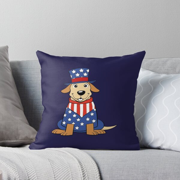 Item preview, Patriotic Dog 4th of July designed and sold by HippoInkStudio.