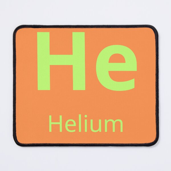 Artikelvorschau, chemisches Element Helium entworfen und verkauft von Katuan.