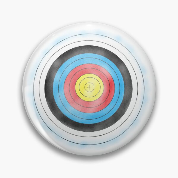 Item preview, Blue Archery Target designed and sold by ascherf.