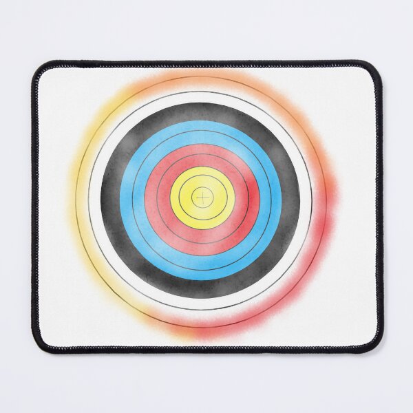 Item preview, Red Orange Yellow Archery Target designed and sold by ascherf.