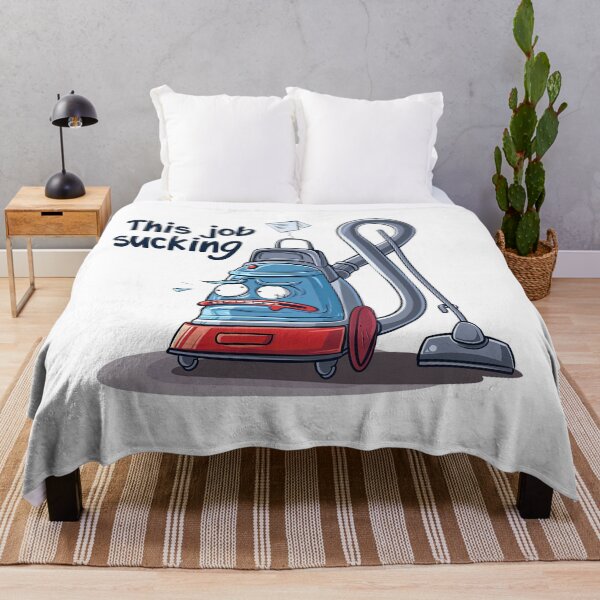 Item preview, Sad Vacuum Cleaner Cartoon designed and sold by kjon88.
