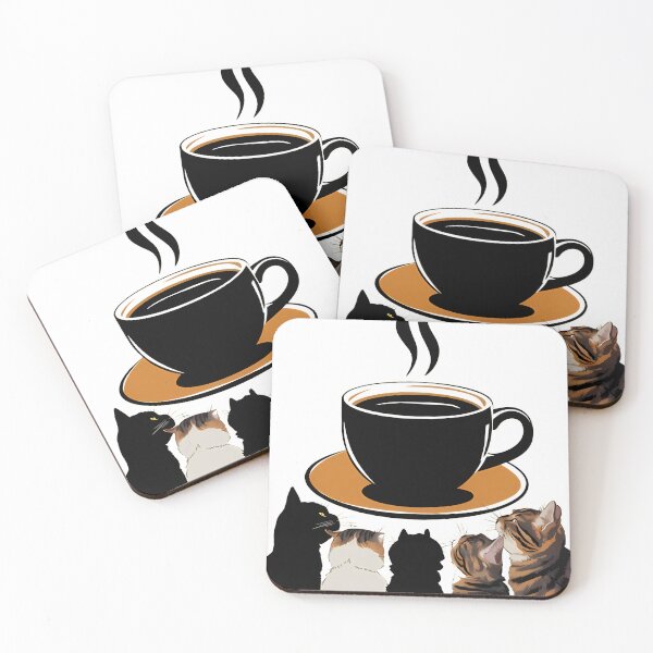 Item preview, Worship Coffee | Meowsterious (Mysterious) Occult that worships Coffee designed and sold by TheInkyOwl-TIO.