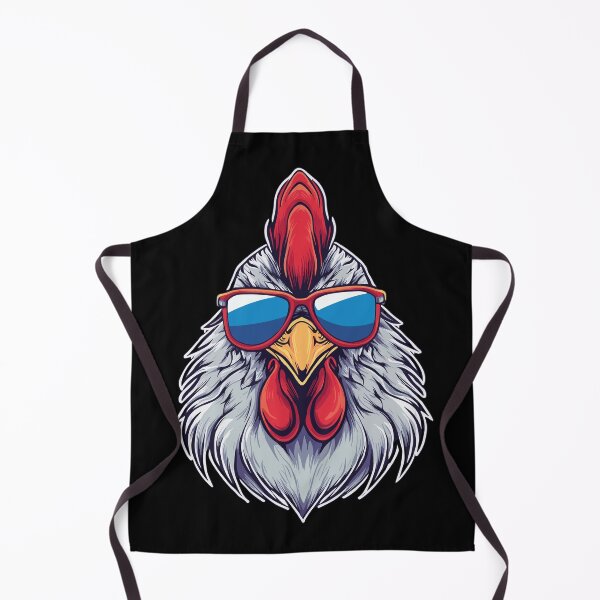 Item preview, Rule The Roost Rooster with Sunglasses designed and sold by bunchofroses.