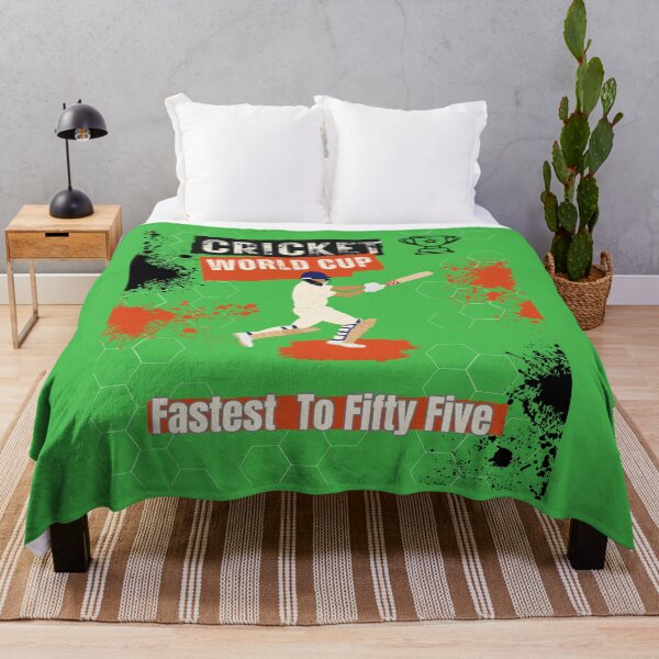 Item preview, Smash the competition with speed! Celebrate the fastest to fifty-five in the cricket world cup with this limited edition tee designed and sold by Zbigniew  Skrodzki.