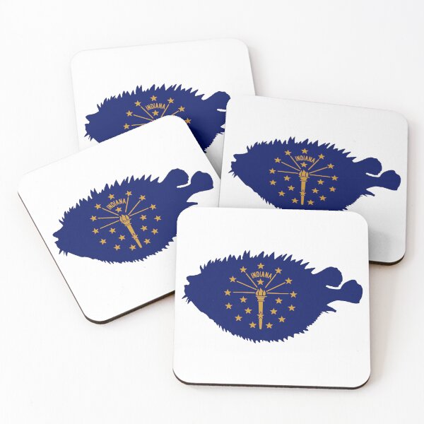 Item preview, Indiana Pufferfish designed and sold by ColeTemples.