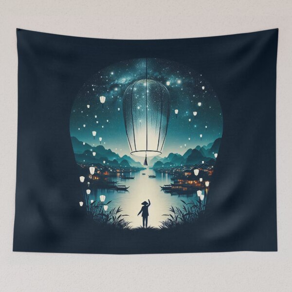 Item preview, Lanterns in the Sky designed and sold by Witsprings.
