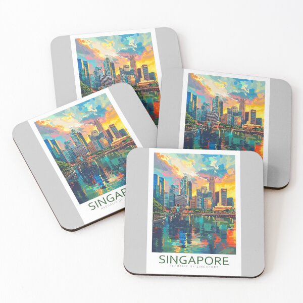 Artikelvorschau, Minimalistisches Singapur - Republik Singapur entworfen und verkauft von Marciolini.