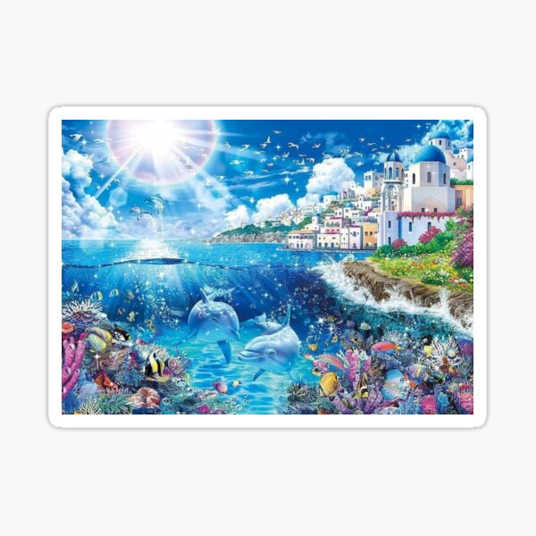 Item preview, Dolphin Heaven How It Feels  designed and sold by ellanely.