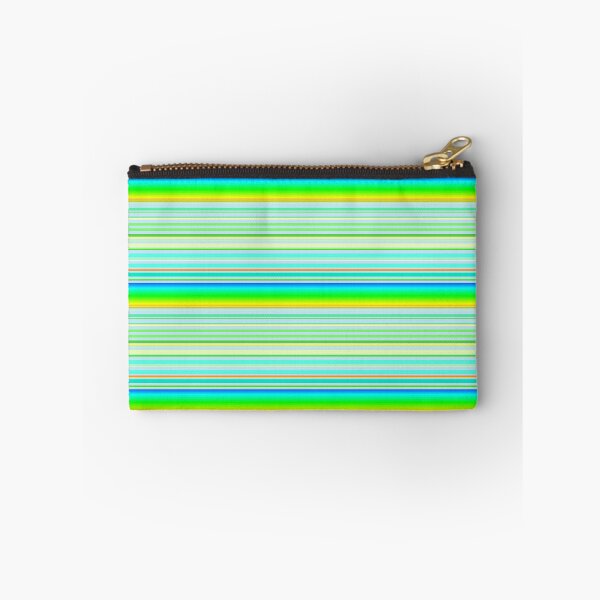 Item preview, Light blue green bright colorful striped | blue green stylish line pattern designed and sold by lausn.
