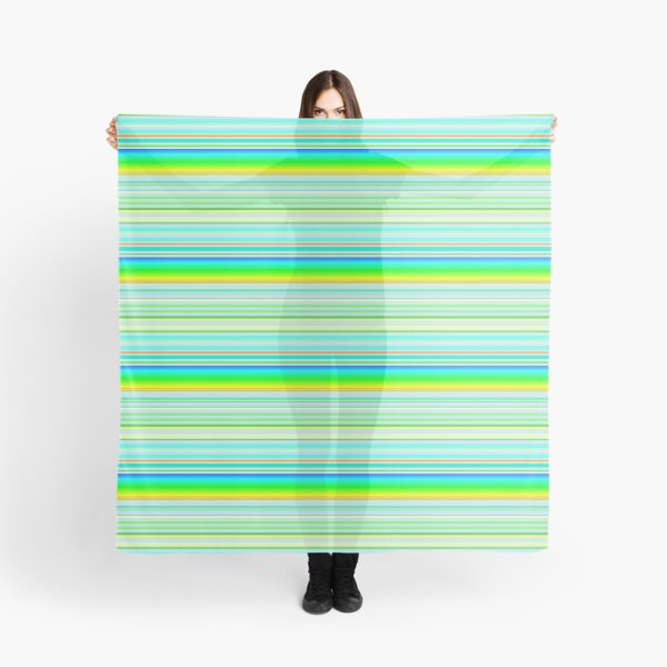 Item preview, Light blue green bright colorful striped | blue green stylish line pattern designed and sold by lausn.