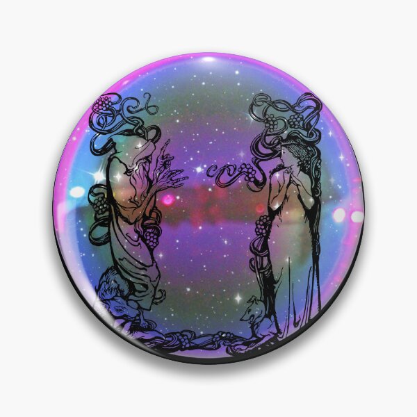 Item preview, Fantasy in blue and purple  designed and sold by MarigoldandLily.